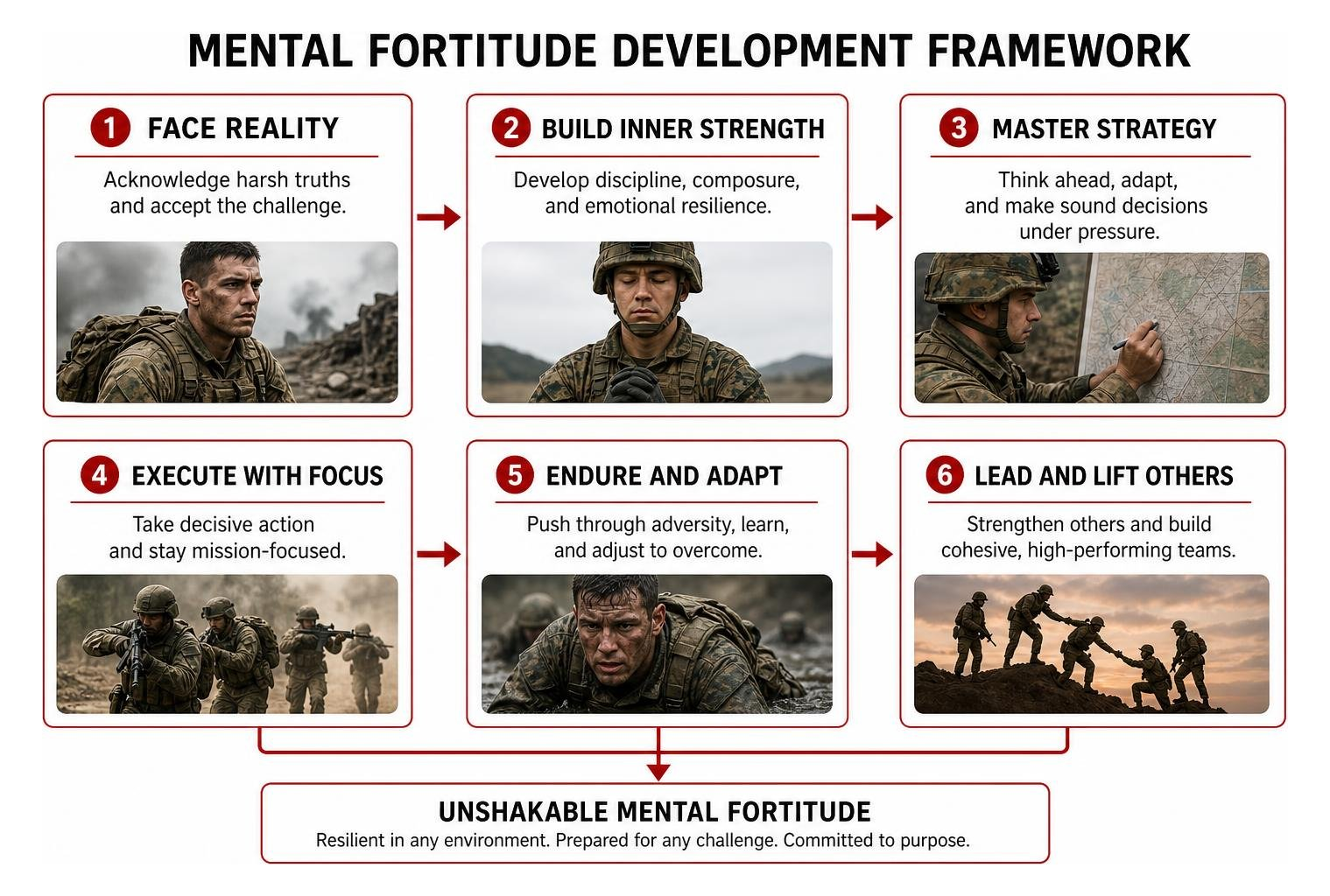 Mental fortitude development framework Mental fortitude development framework