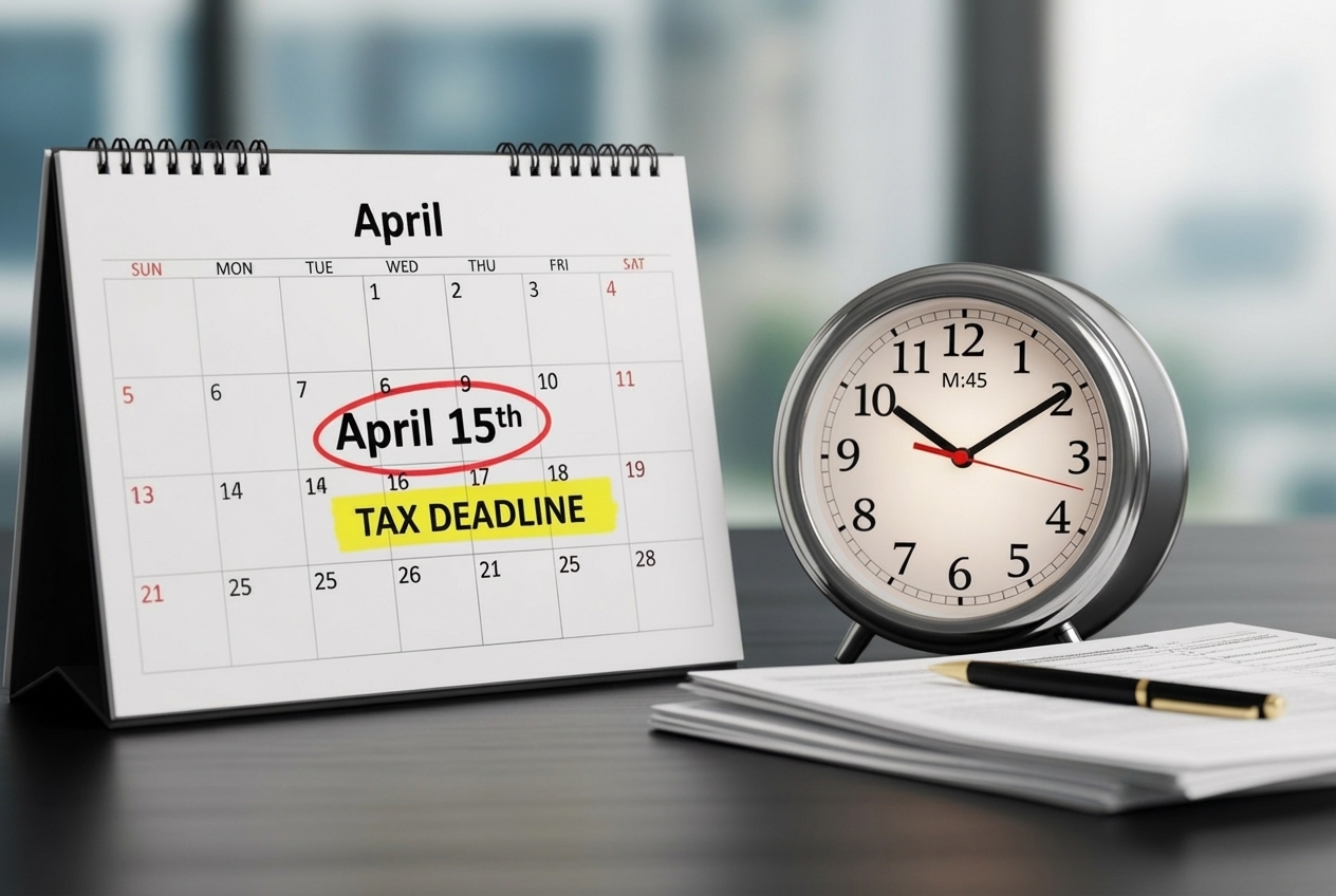 tax deadline calendar clock - what time taxes