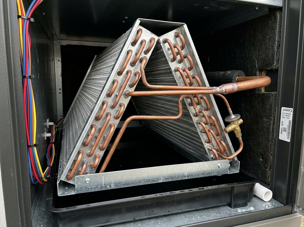 evaporator coil assembly - ac unit fan motor not spinning