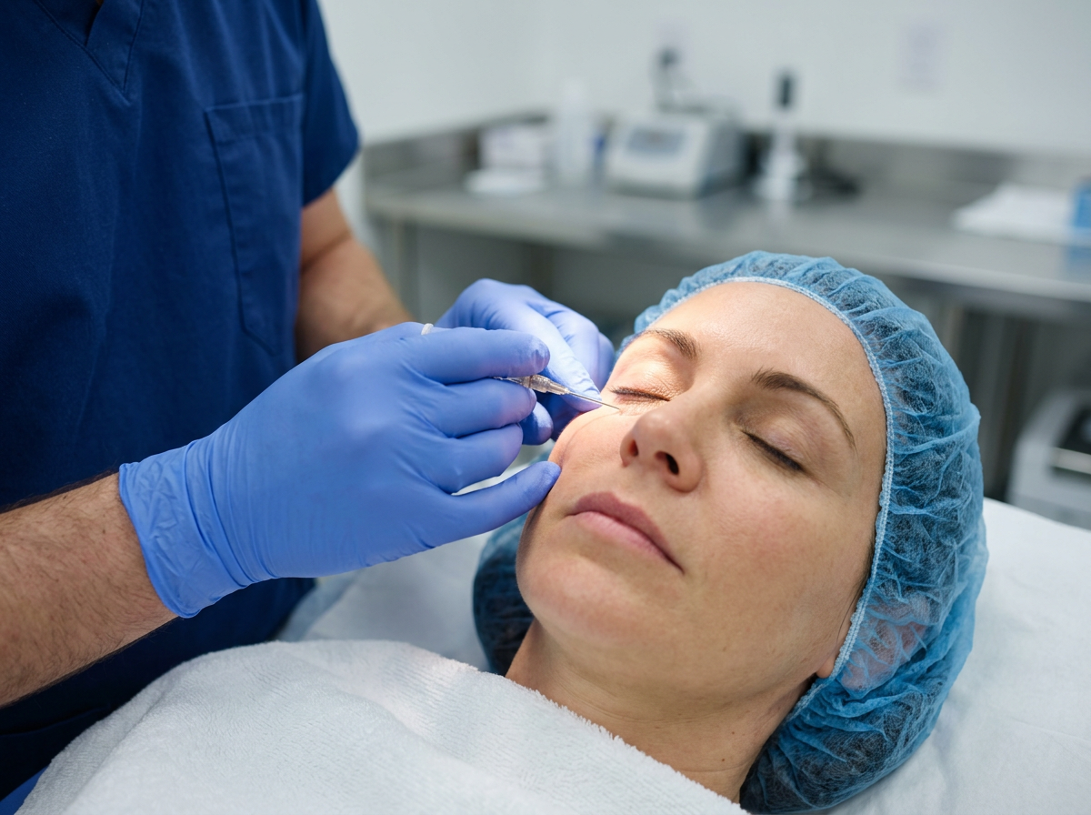 micro-cannula technique for tear trough rejuvenation