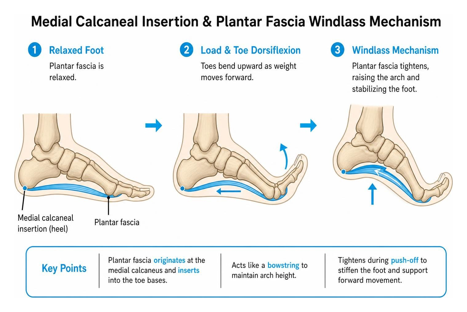 medial calcaneal insertion and plantar fascia windlass mechanism medial calcaneal insertion and plantar fascia windlass mechanism