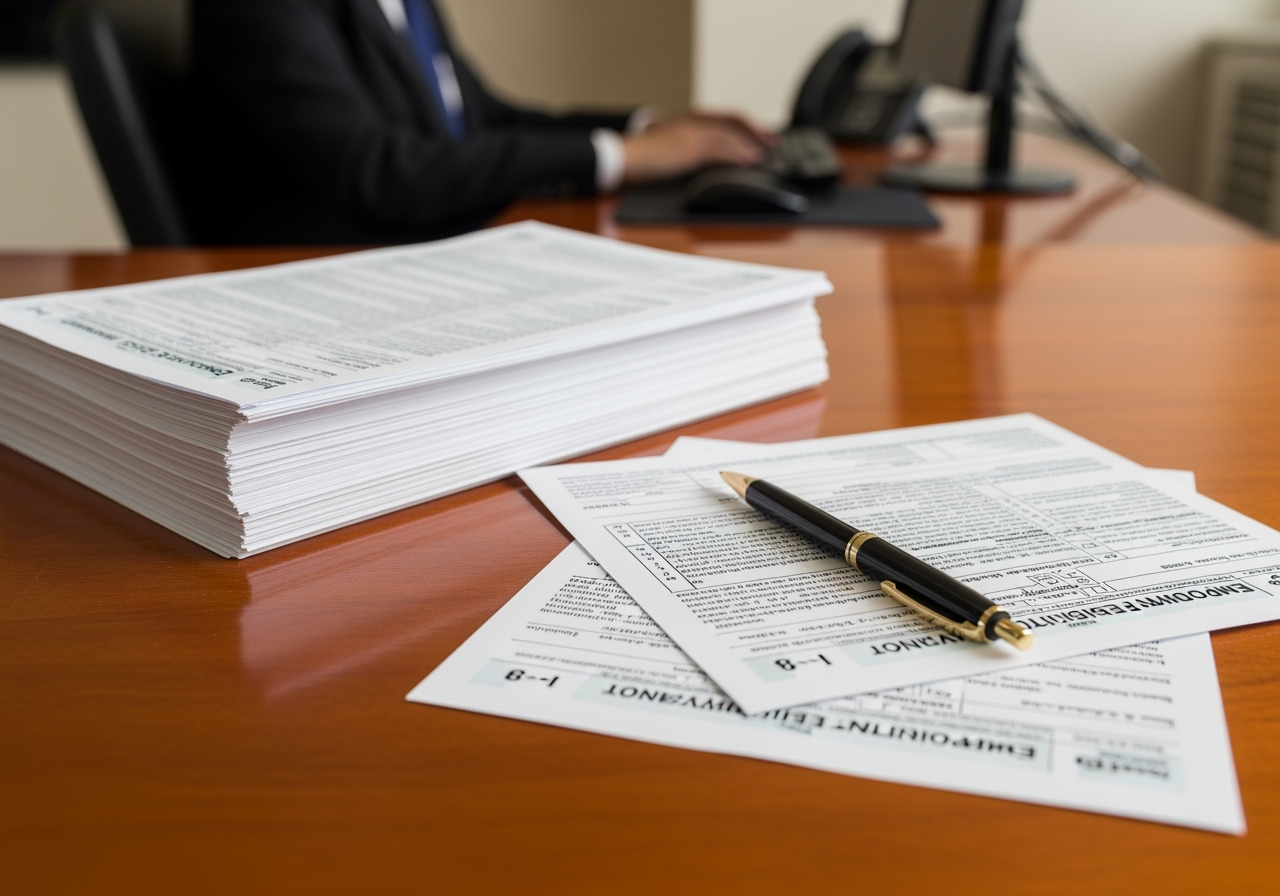 examples of documents from List A, B, and C - Employment eligibility forms