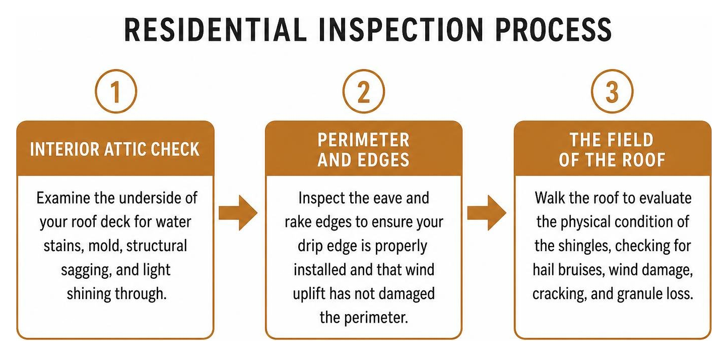 The GNAK Roofing Services Residential Inspection Process The GNAK Roofing Services Residential Inspection Process