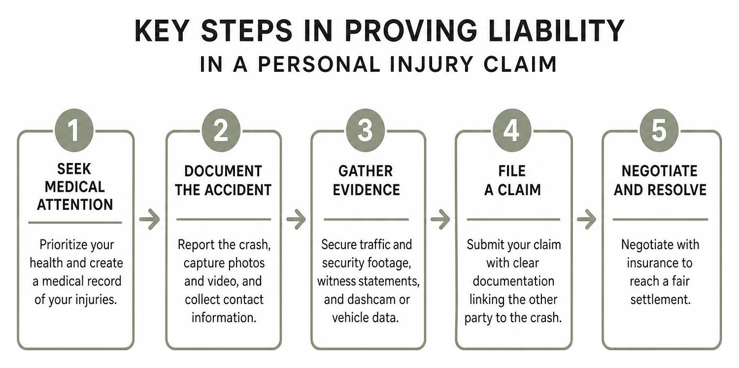 key steps in proving liability in a personal injury claim key steps in proving liability in a personal injury claim