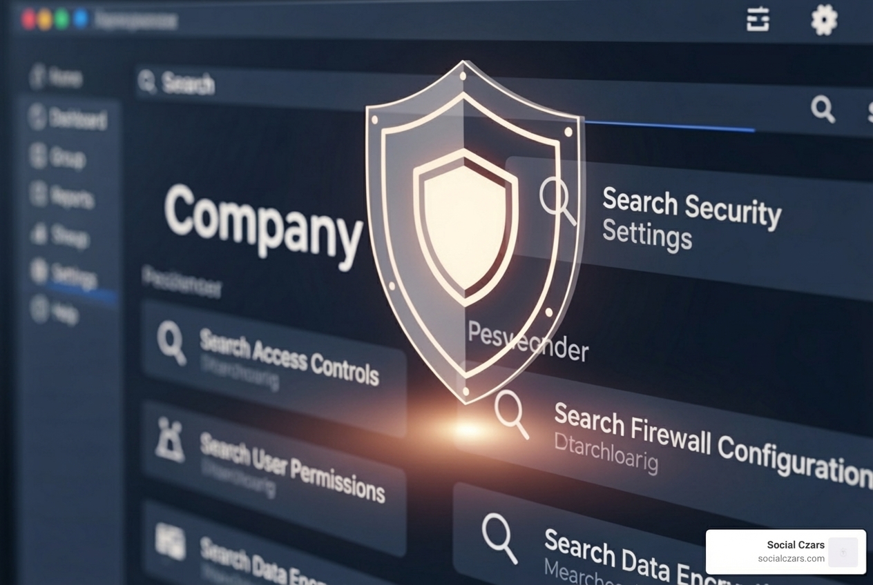 digital shield protecting a company's brand name in search results - Common Crisis SEO situations in Miami
