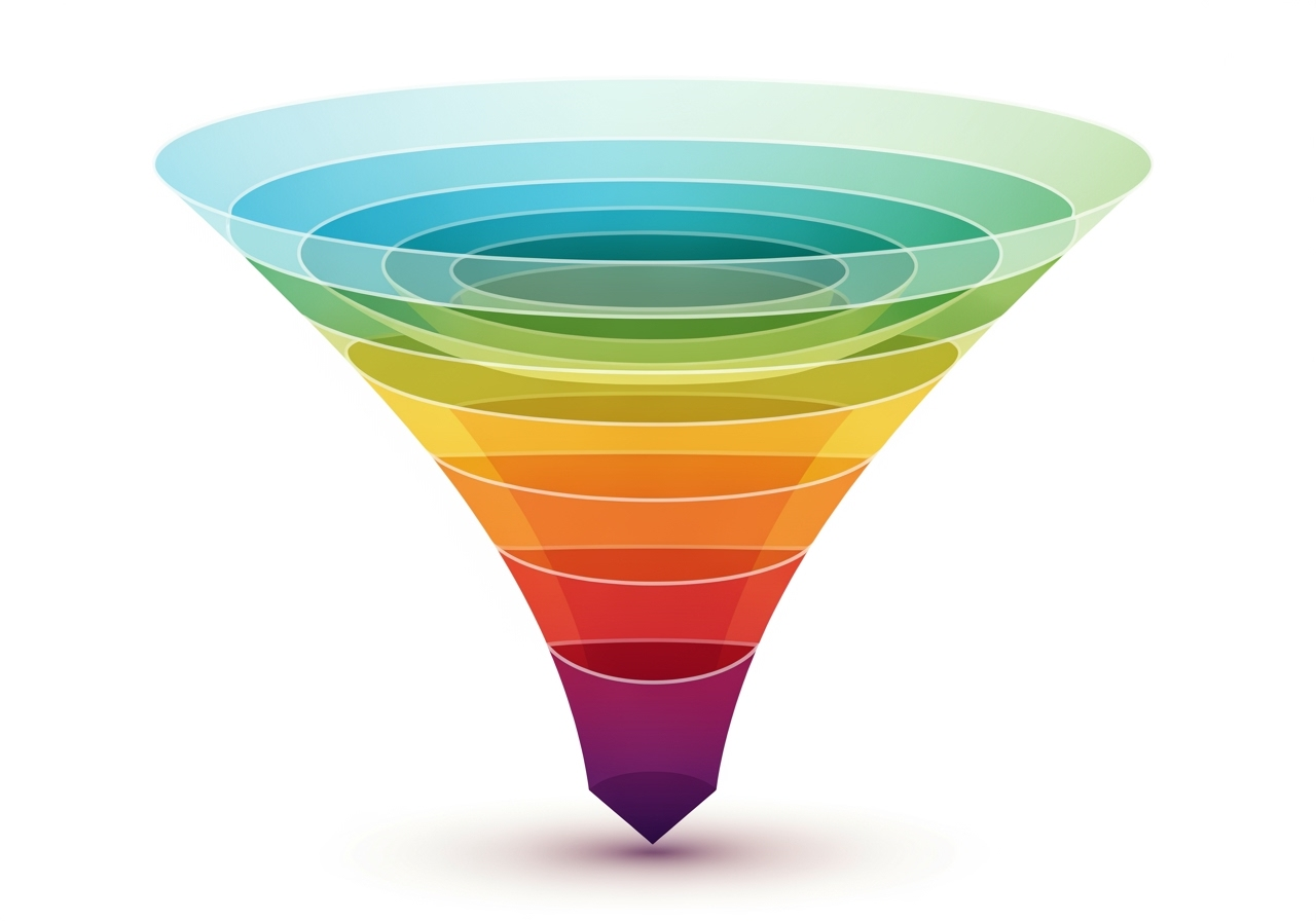 Brand awareness funnel infographic - brand awareness campaigns
