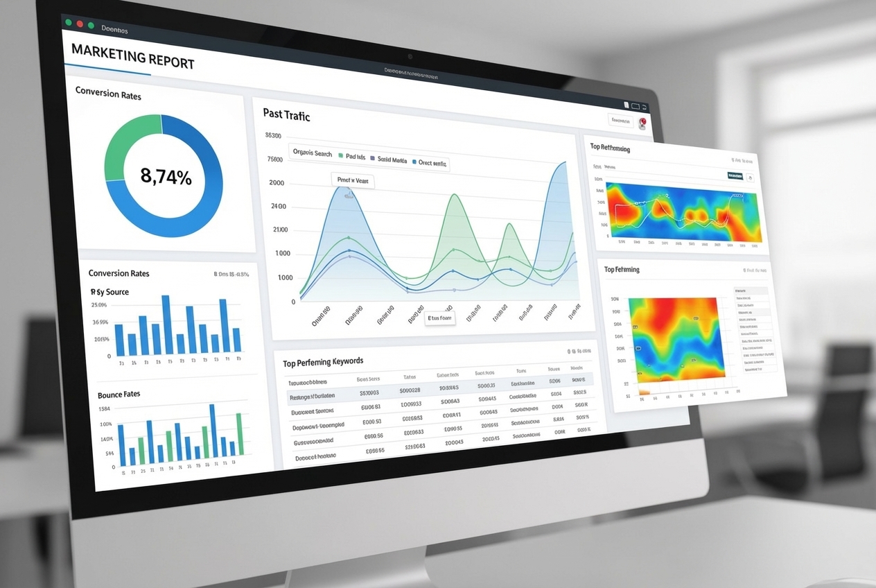 Marketing report dashboard - Ecommerce Marketing Agency Marketing report dashboard - Ecommerce Marketing Agency