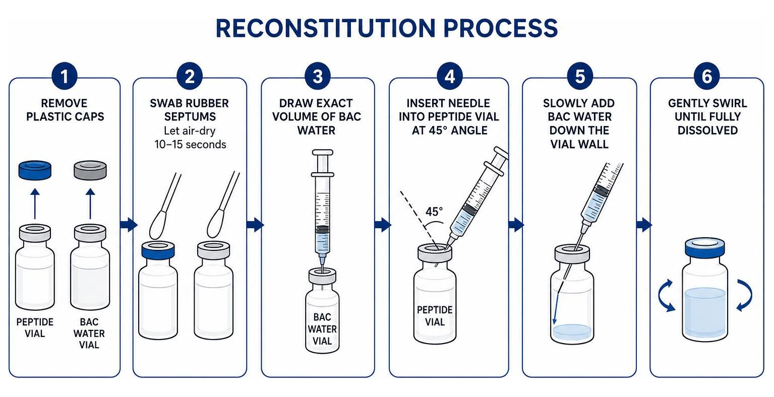 reconstitution process diagram