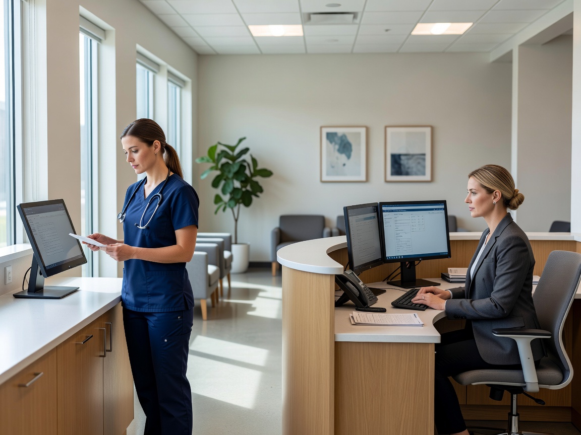 Should You Hire a Medical Assistant First or a Receptionist? header image Should You Hire a Medical Assistant First or a Receptionist? header image