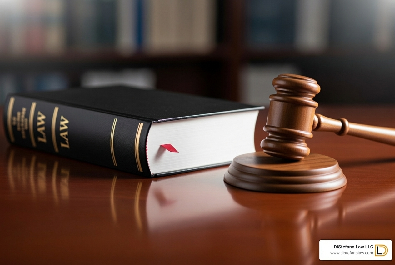 law book and gavel - slip and fall personal injury attorney fort lauderdale