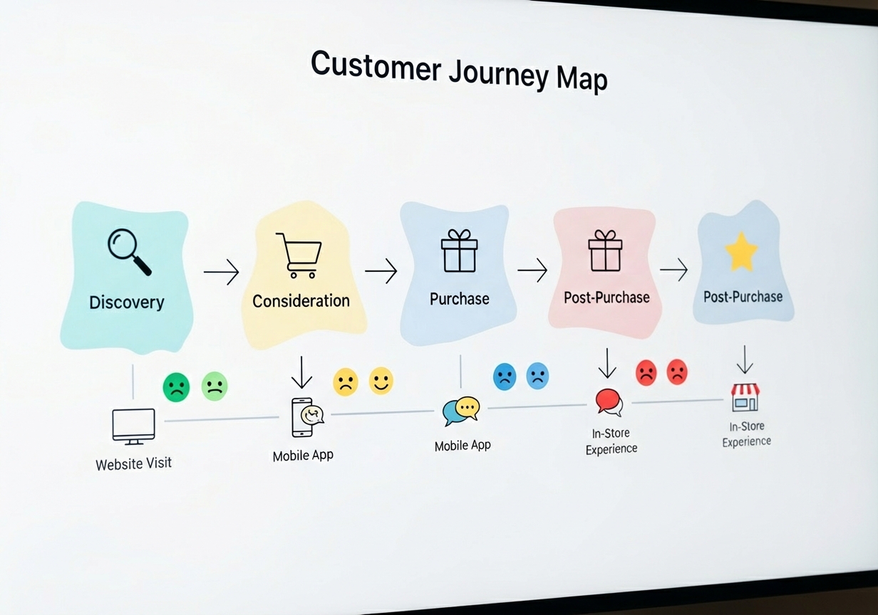 customer journey map - Client Acquisition