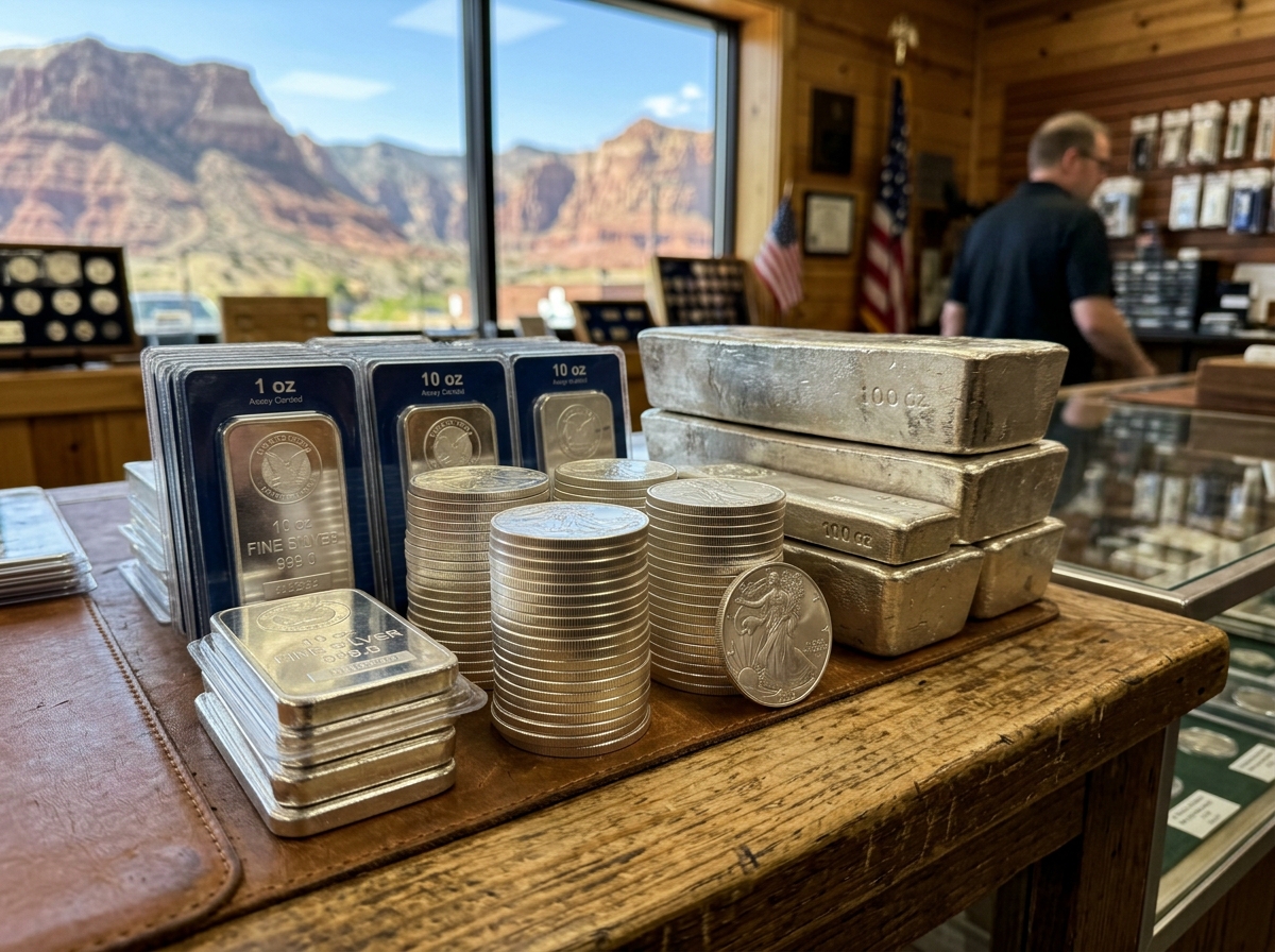 silver price Utah today silver bullion coins and bars - silver price Utah today