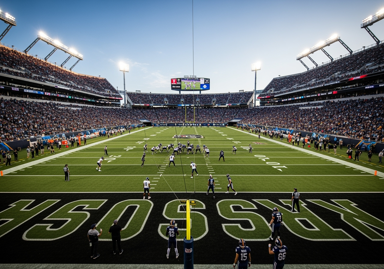 View from a 50-yard line seat - Best seats Ford Field
