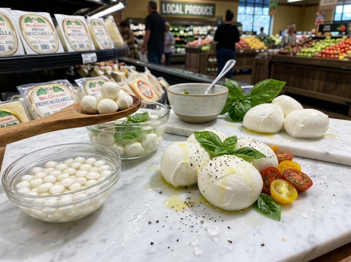 different sizes of fresh mozzarella balls from pearls to large bocconcini - bocconcini and cherry tomato appetizer different sizes of fresh mozzarella balls from pearls to large bocconcini - bocconcini and cherry tomato appetizer