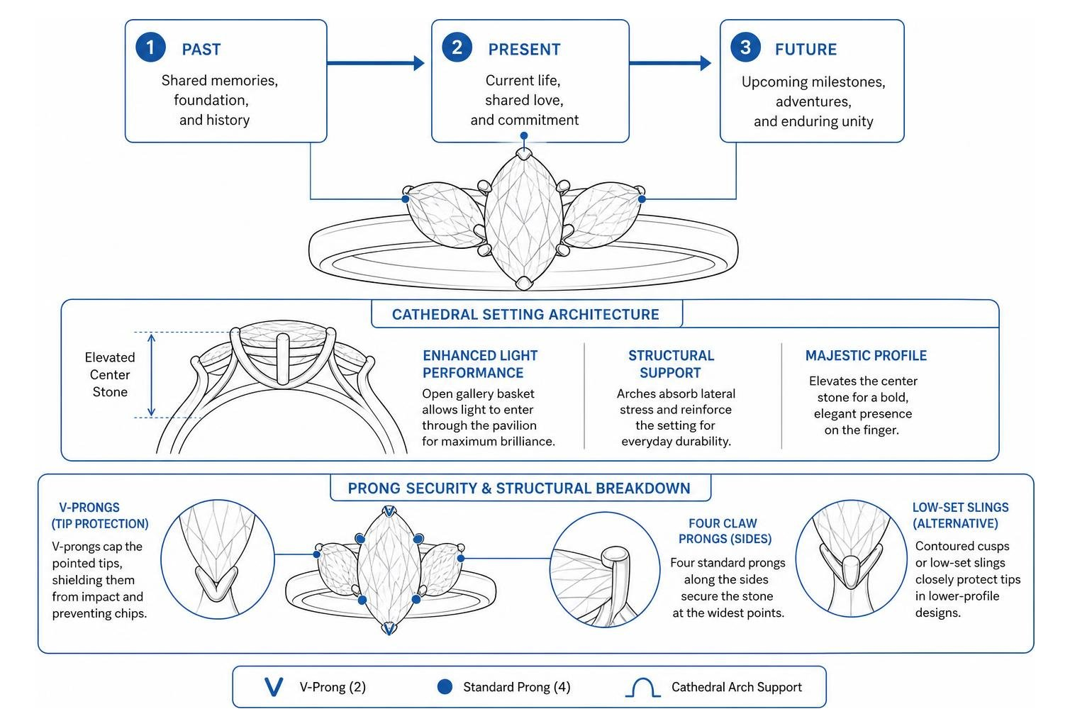 Prong security and structural architecture breakdown