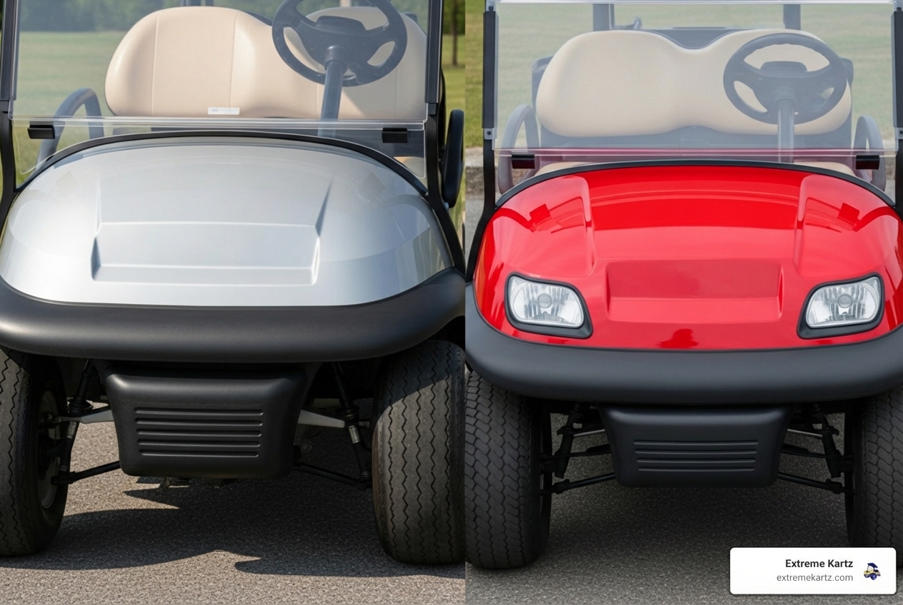 Club Car Precedent vs DS front comparison - club car precedent phantom