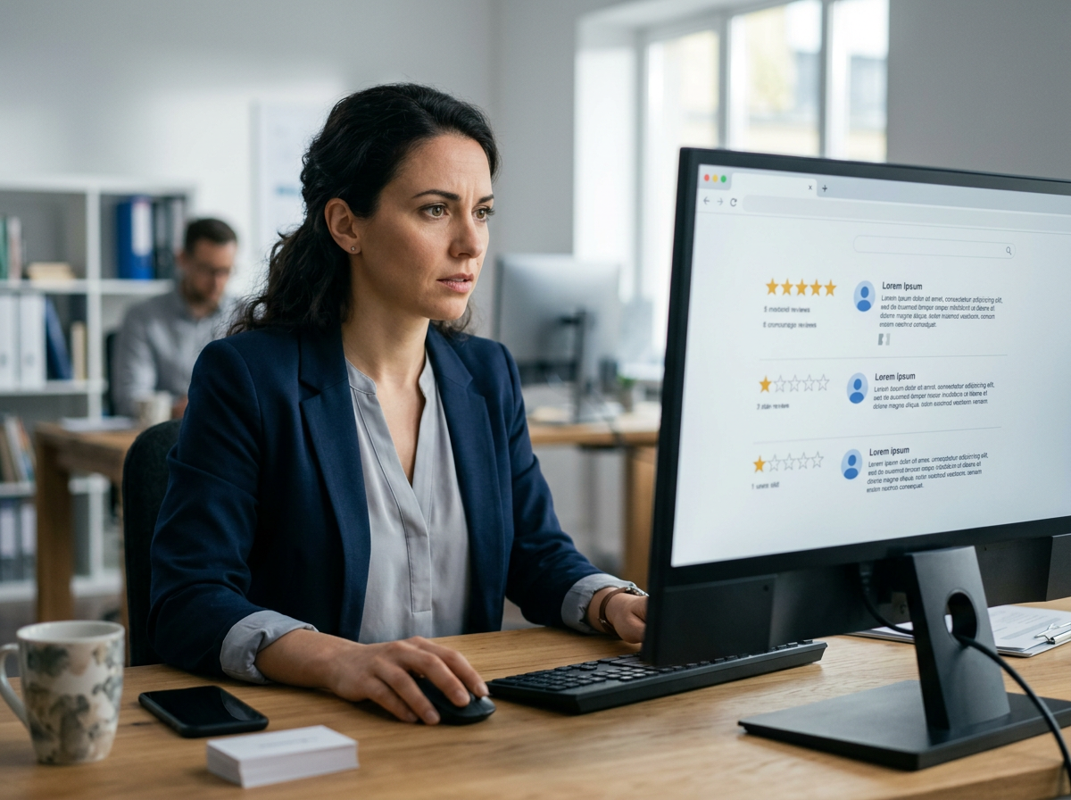 review dispute management dashboard