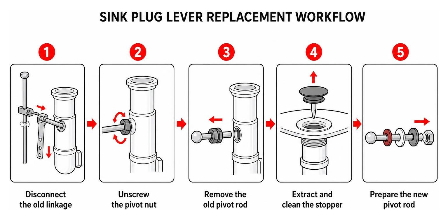 Replacement workflow diagram Replacement workflow diagram