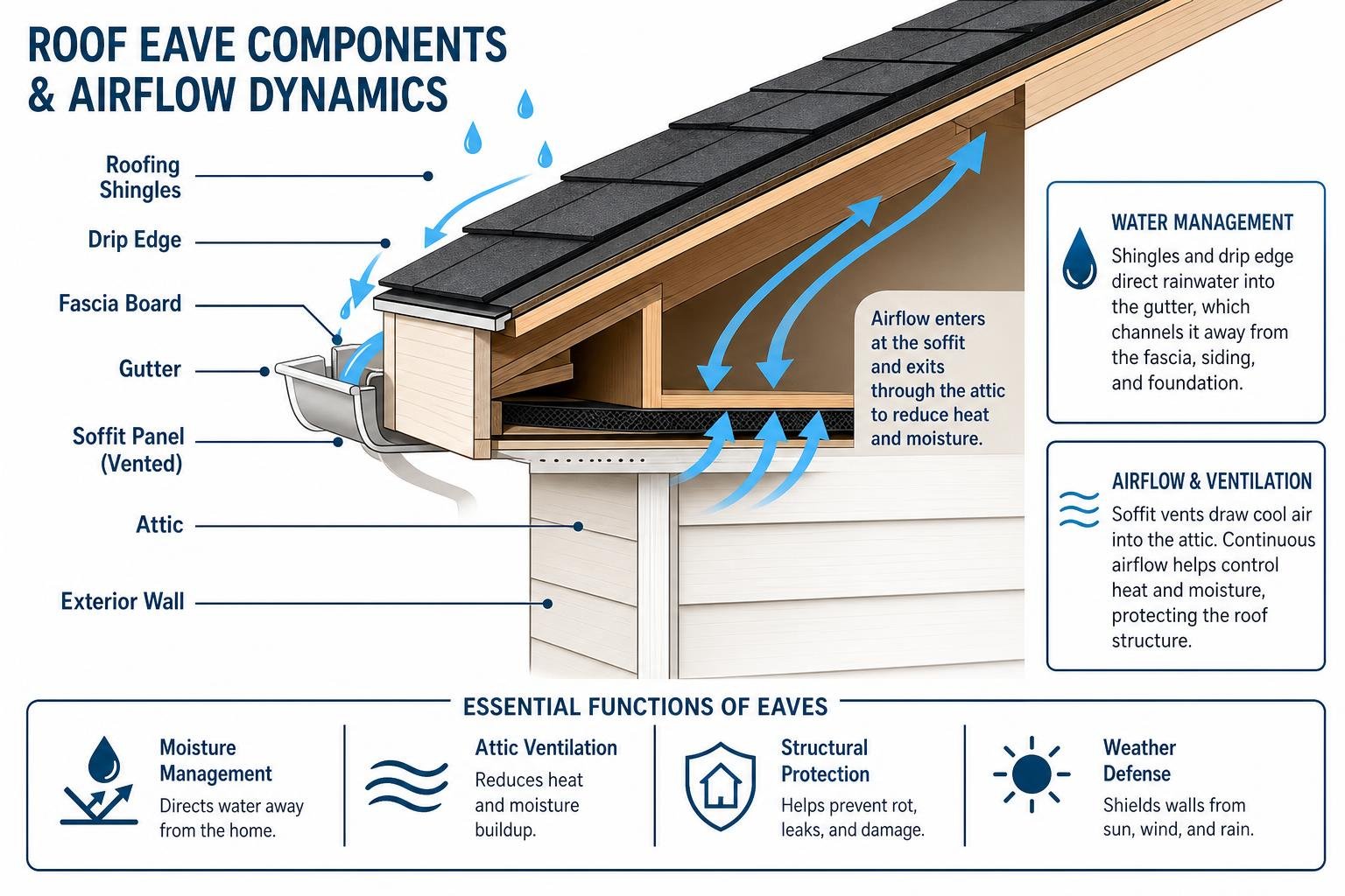 roof eave components and airflow dynamics roof eave components and airflow dynamics