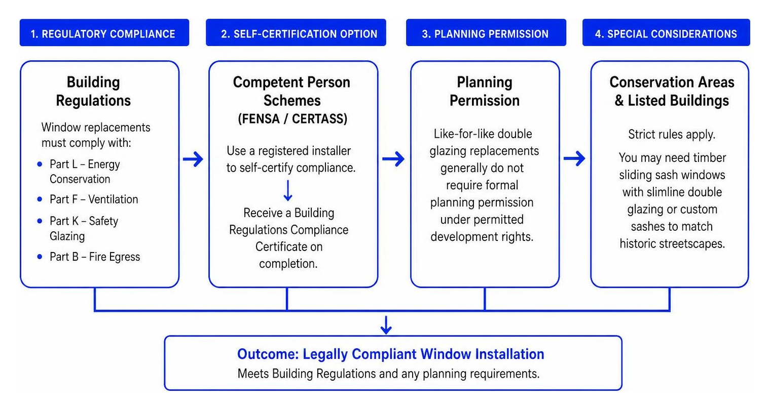 Building regulations and planning workflow Building regulations and planning workflow