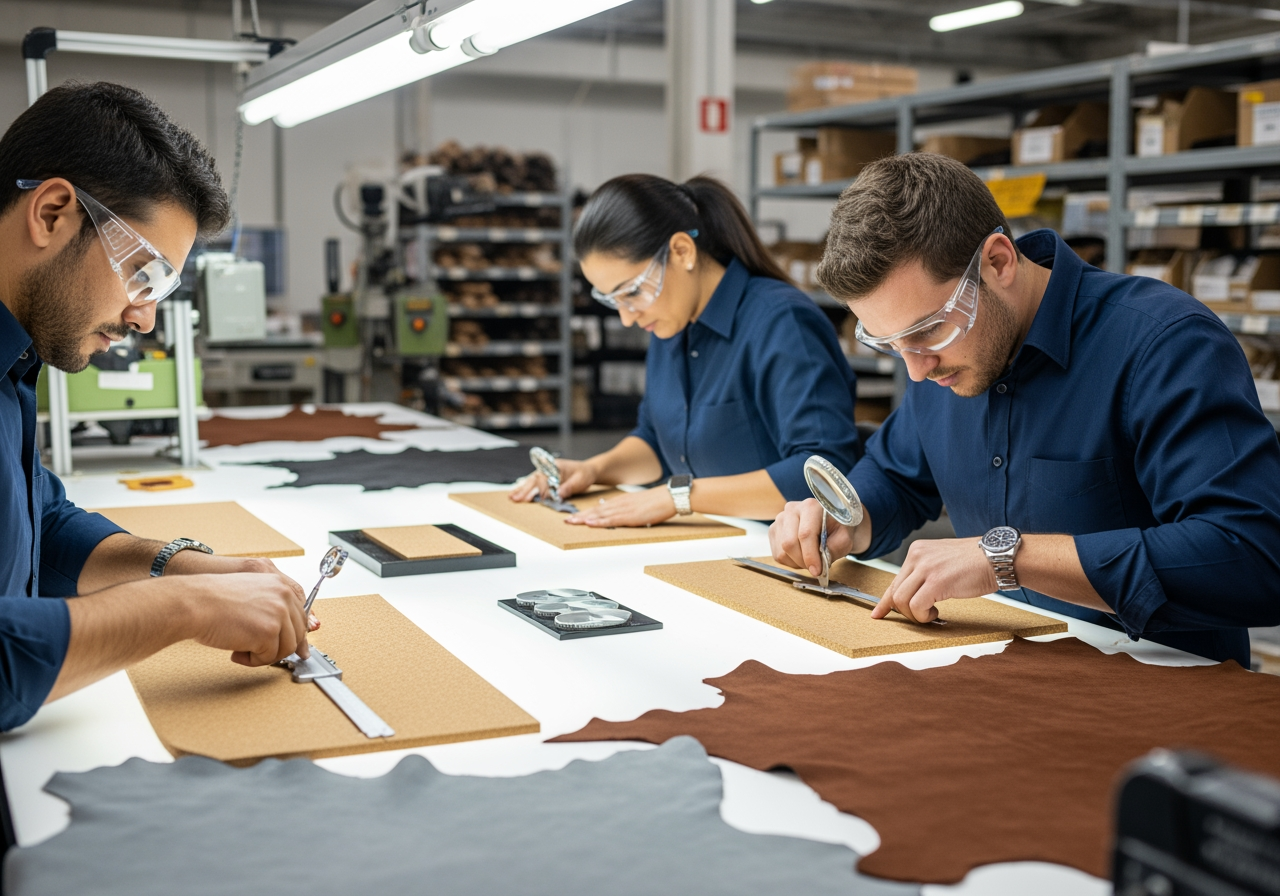 raw leather and cork inspection - best way to clean birkenstock insoles