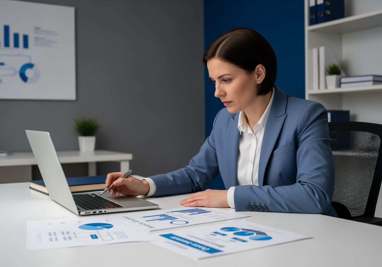 A consultant conducting a thorough operational audit - business operations