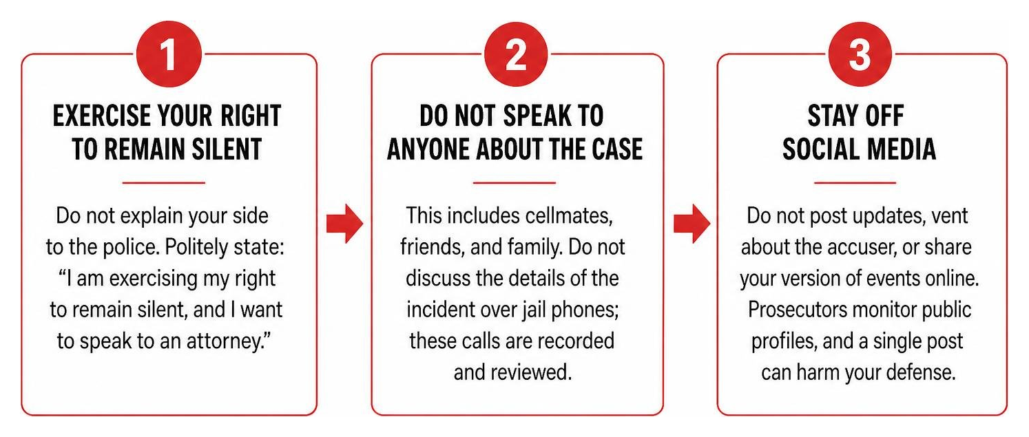 Step-by-step sequence of what to do immediately following an assault arrest Step-by-step sequence of what to do immediately following an assault arrest