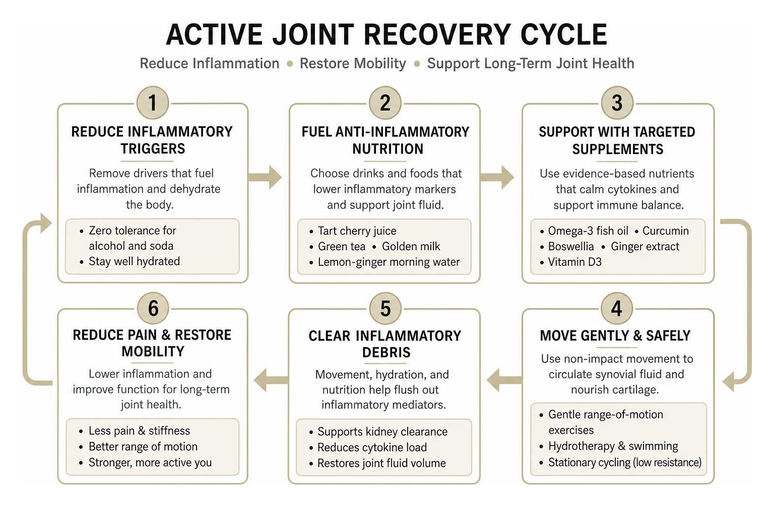 active joint recovery cycle