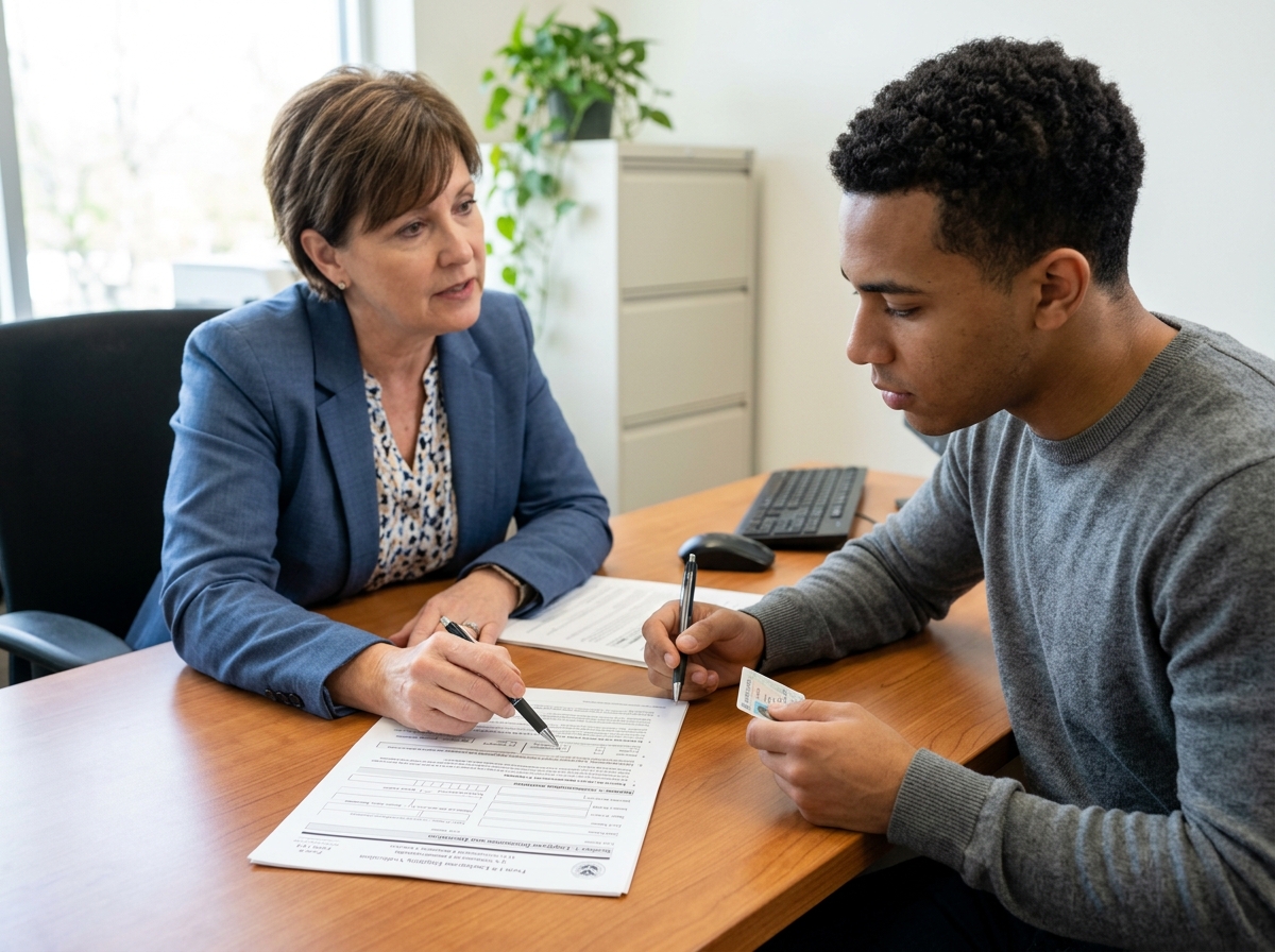 Official Form I-9 document showing Lists A, B, and C for identity and work authorization - 1 9 form irs