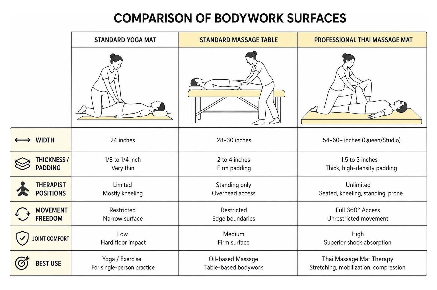 Comparison of bodywork surfaces Comparison of bodywork surfaces