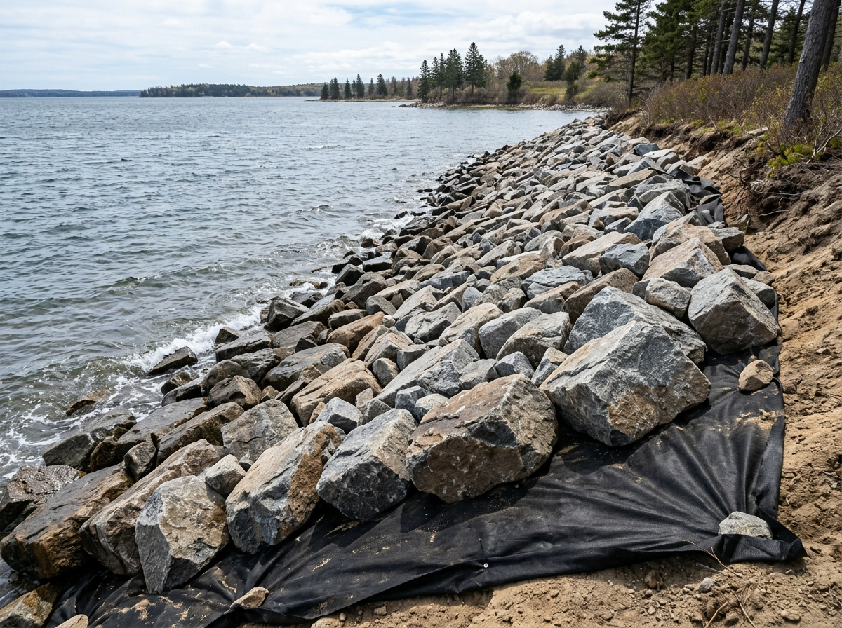 rip rap erosion control fabric