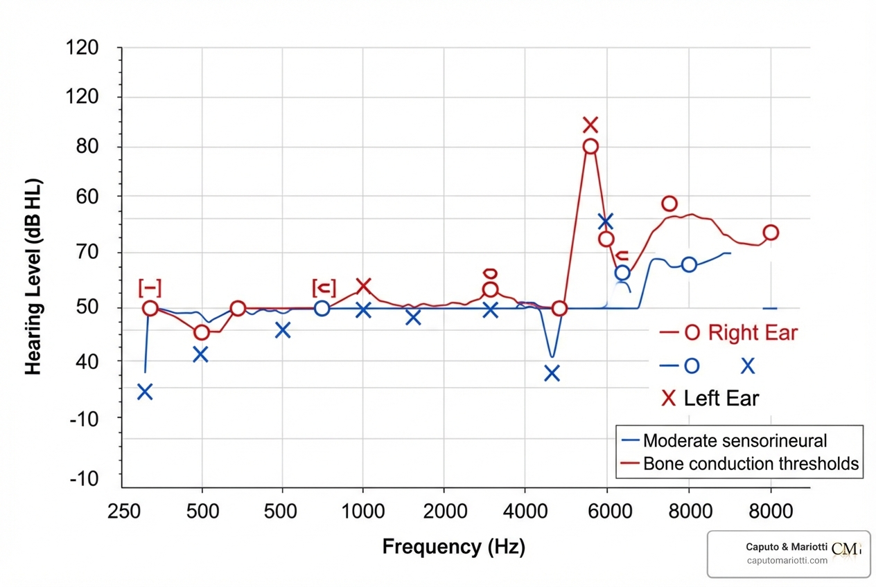 Audiogram showing hearing loss - 3m earplug lawsuit how much money Audiogram showing hearing loss - 3m earplug lawsuit how much money