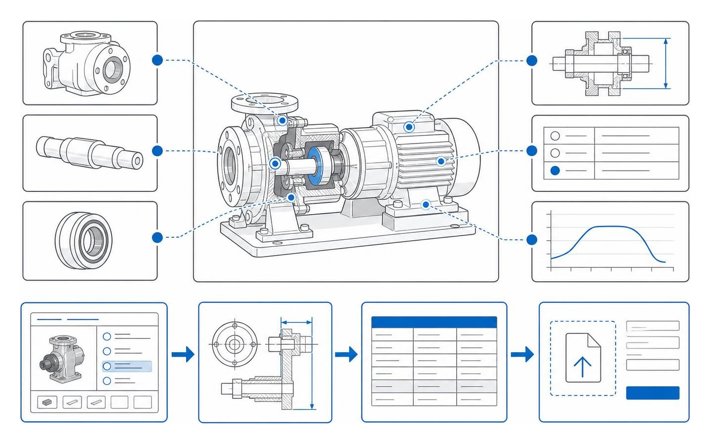 Interactive industrial component diagram and engineering layout framework Interactive industrial component diagram and engineering layout framework