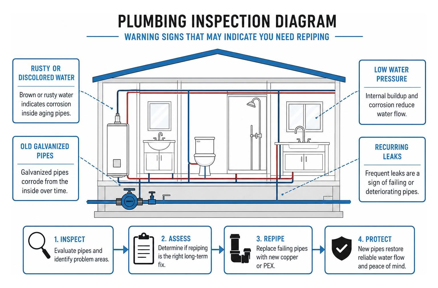 plumbing inspection diagram plumbing inspection diagram