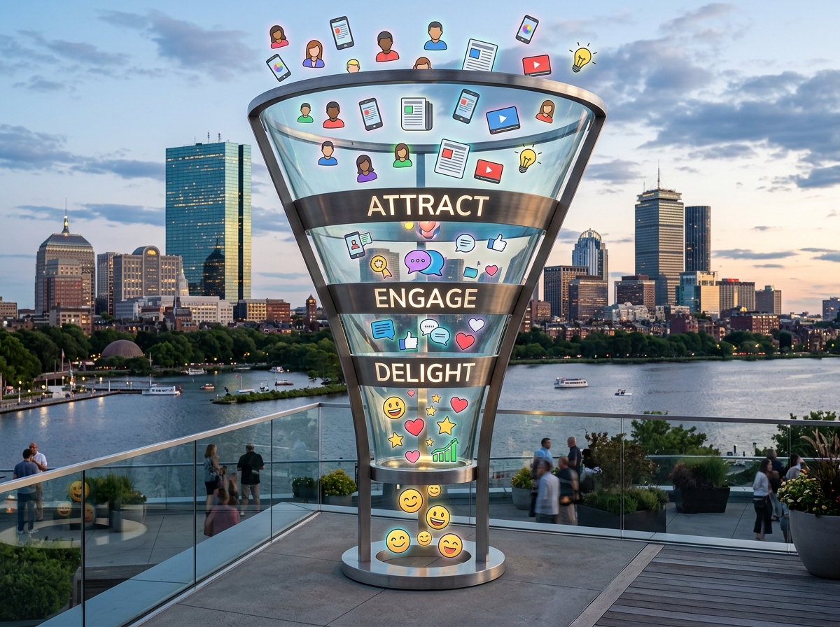 Modern Marketing Funnel - Boston inbound marketing Modern Marketing Funnel - Boston inbound marketing