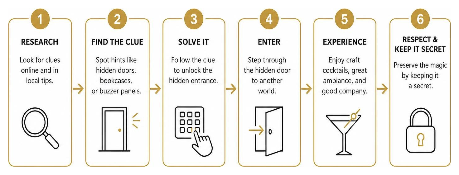 step-by-step process for discovering hidden speakeasies step-by-step process for discovering hidden speakeasies
