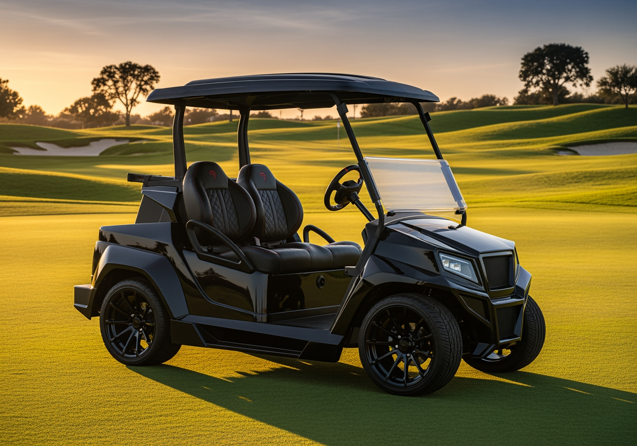 Introduction: Transform Your Club Car DS Color swatch showing the variety of available Spartan body colors - club car spartan body