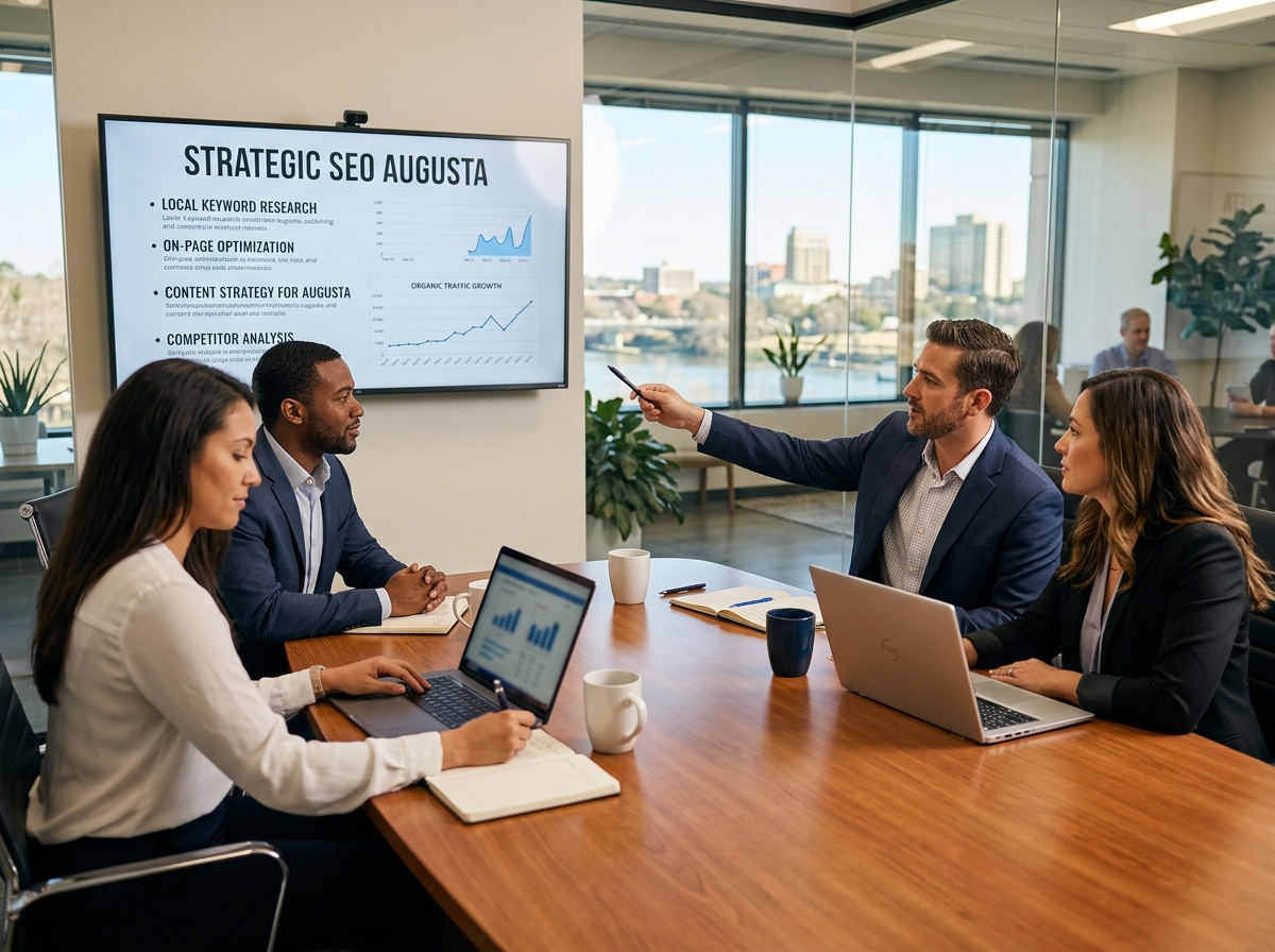 Growth dashboard showing revenue scale and lead attribution - strategic SEO Augusta Growth dashboard showing revenue scale and lead attribution - strategic SEO Augusta