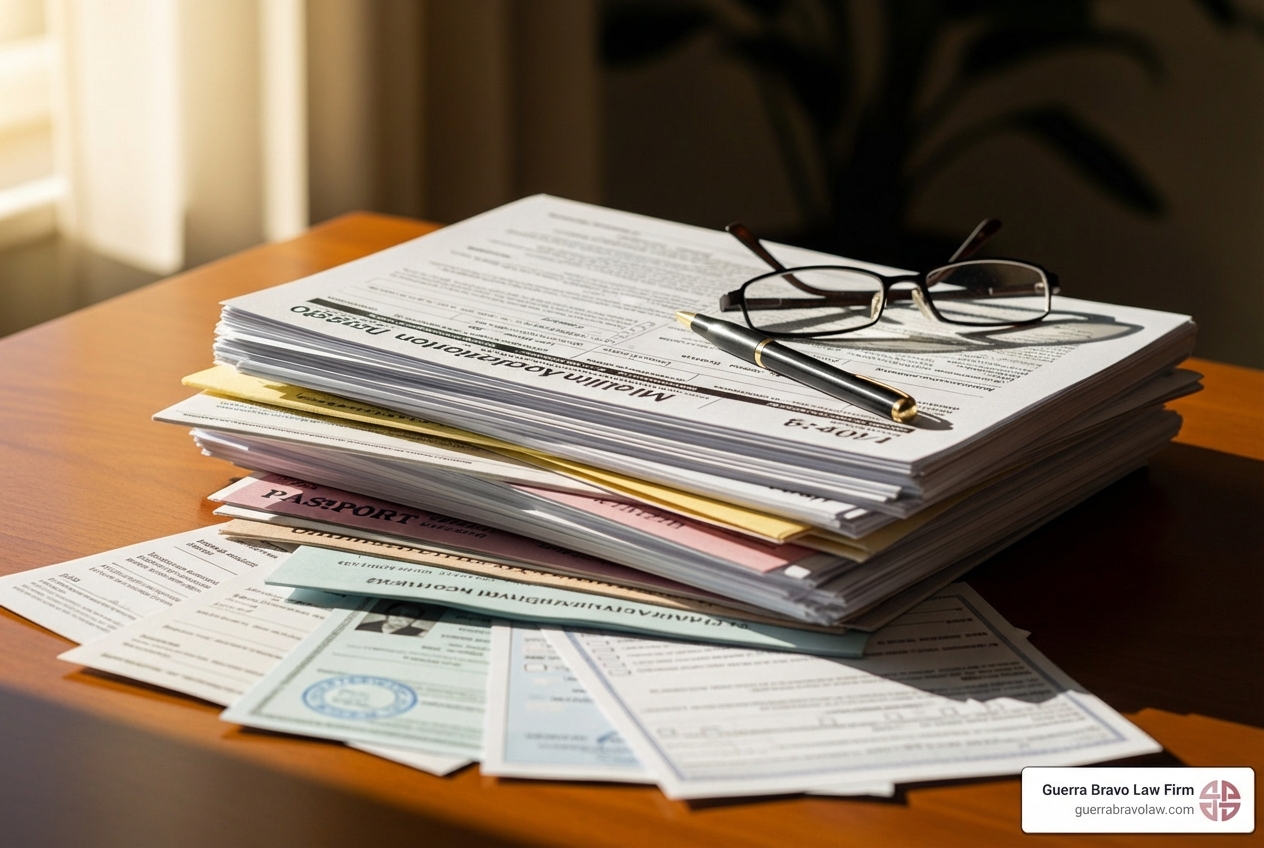 Form I-130 and supporting documents - Family based petition Form I-130 and supporting documents - Family based petition