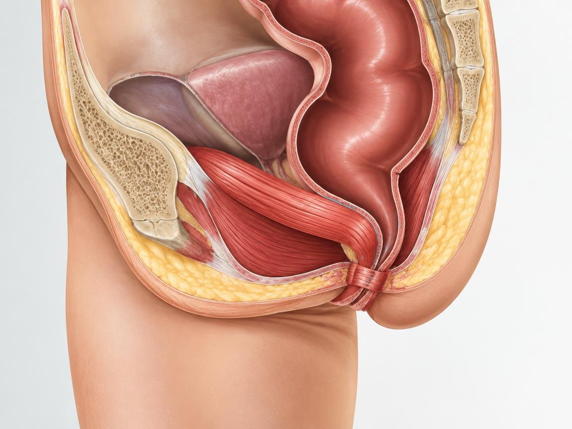 Paradoxical puborectalis contraction