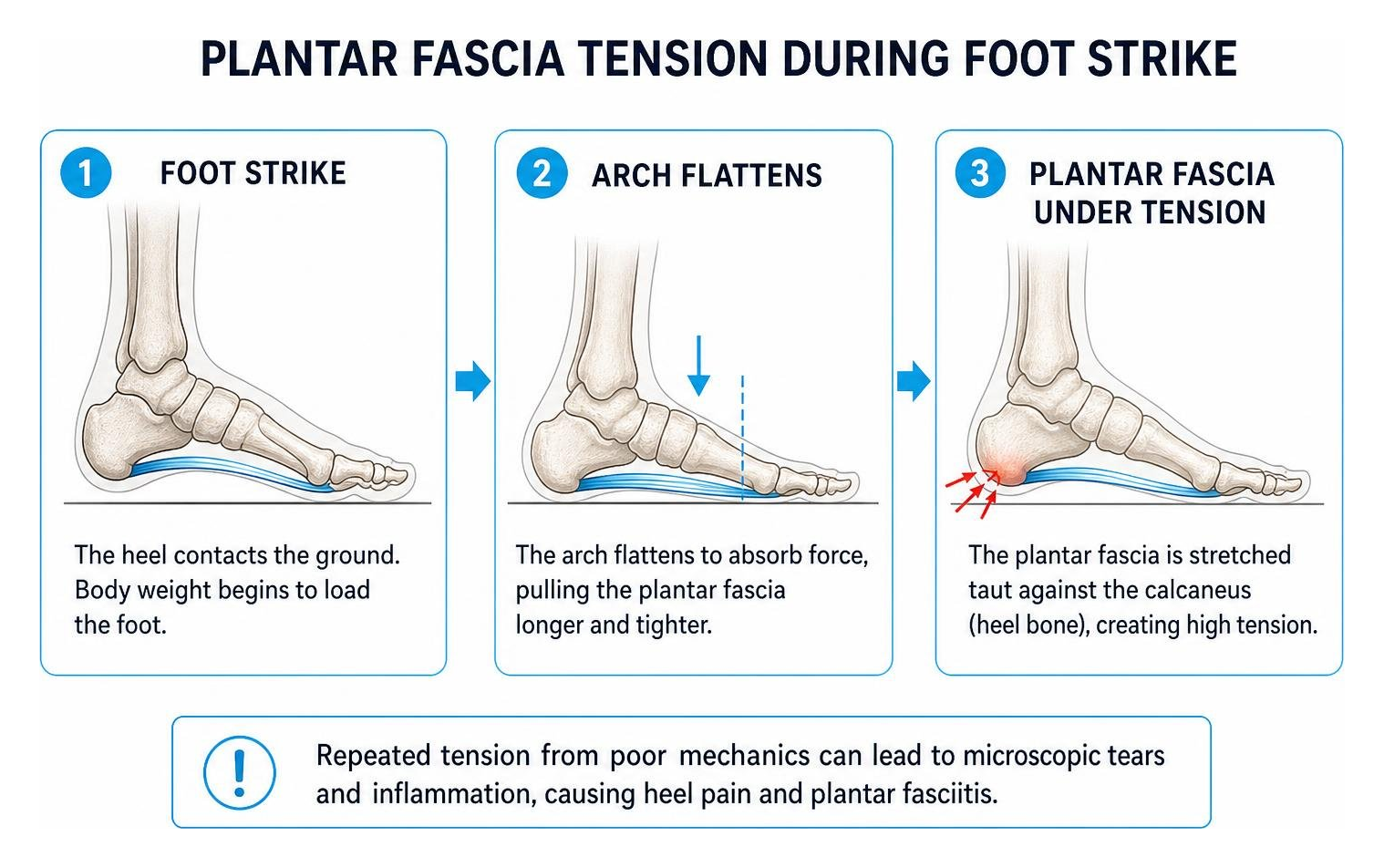 diagram showing plantar fascia tension during foot strike diagram showing plantar fascia tension during foot strike