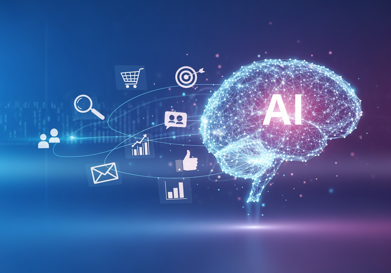 Well-optimized Google Business Profile listing on a smartphone screen - online marketing ai