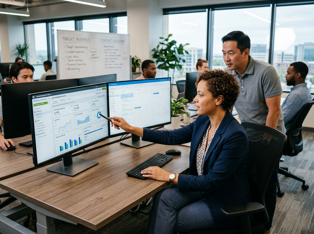 Team permissions dashboard with admin and employee roles