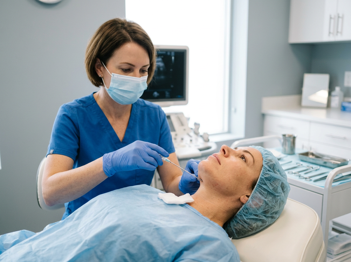 submental liposuction procedure steps