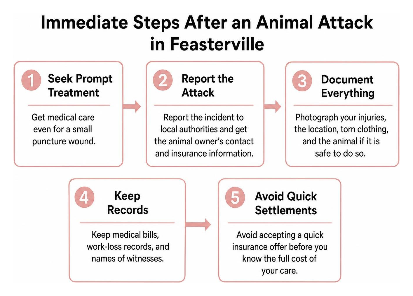 Immediate steps after an animal attack in Feasterville Immediate steps after an animal attack in Feasterville