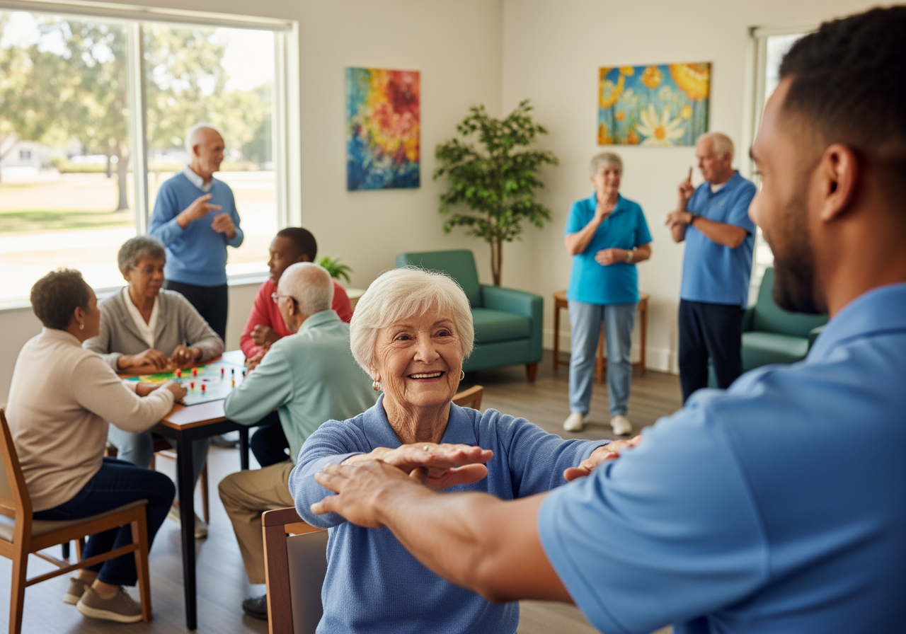 relaxed family caregiver having a cup of tea and reading a book - Senior isolation solutions