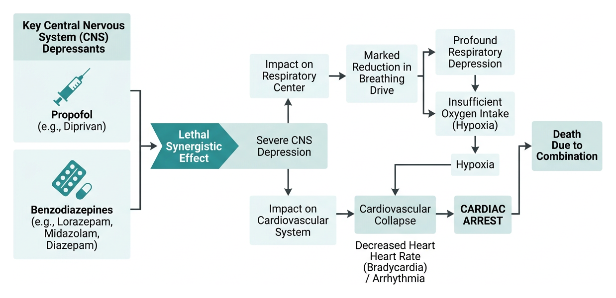 Mechanism of drug interaction and cardiac arrest Mechanism of drug interaction and cardiac arrest