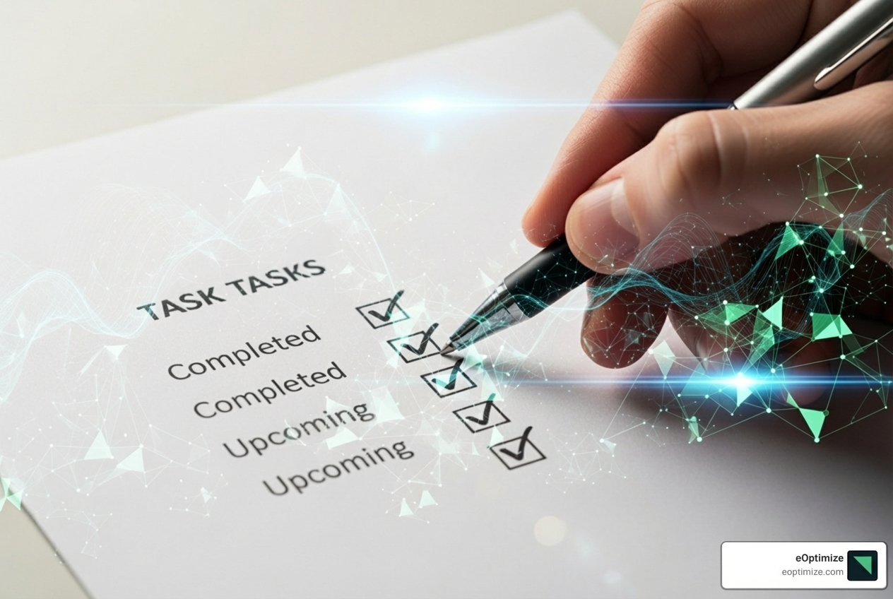 A checklist illustrating GEO best practices including structured data markup, clear headings, bullet points, expert quotes, and factual statistics. - Generative Engine Optimization (GEO)