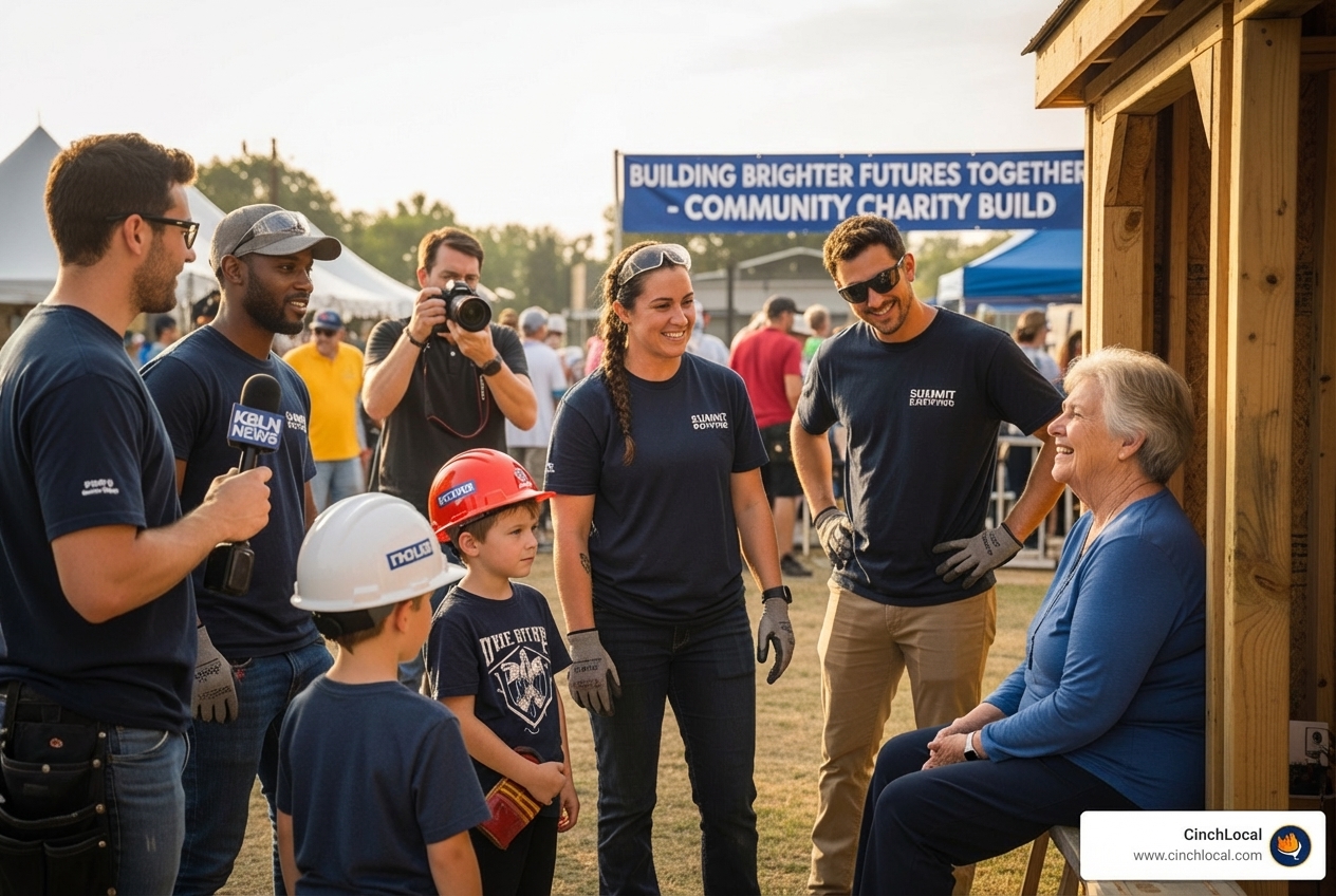 Local news article about roofing company community involvement - affordable local seo Local news article about roofing company community involvement - affordable local seo