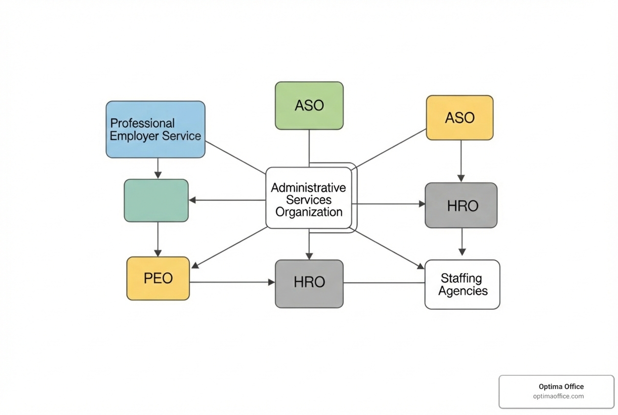 flowchart showing different HR outsourcing models - outsourced hr flowchart showing different HR outsourcing models - outsourced hr